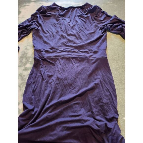 Boden Marion Navy Blue Jersey Knit Casual Dress sz 12 - Picture 4 of 4